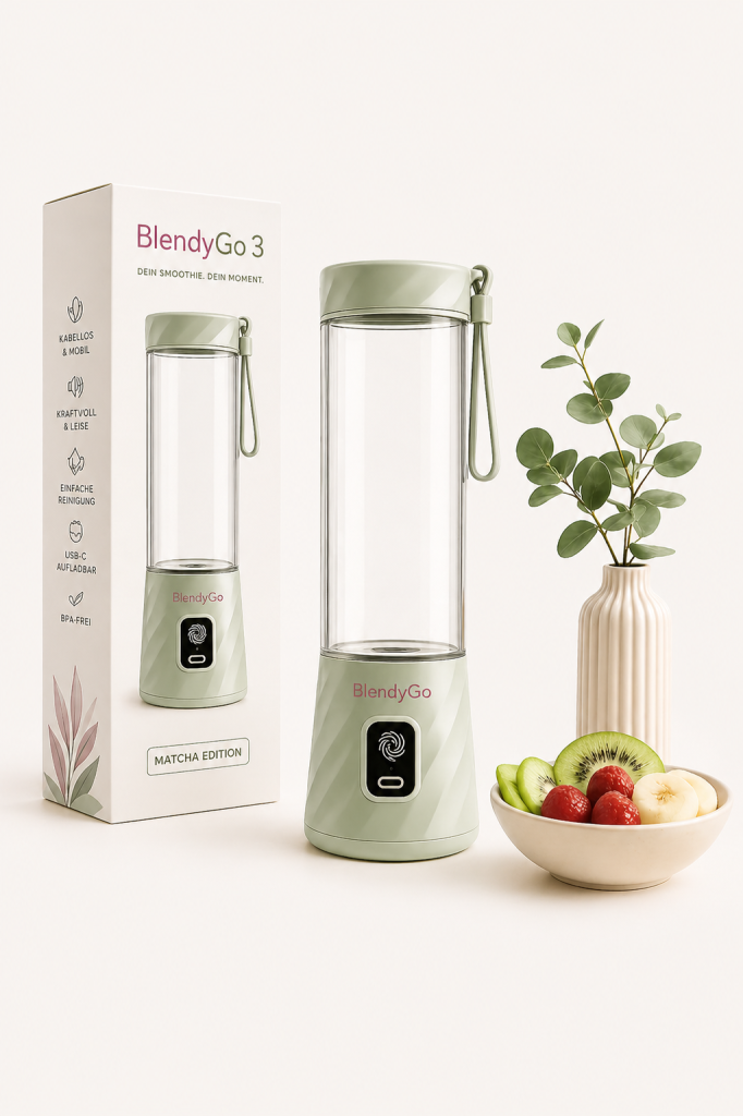 BlendyGo - tragbarer Mixer 30% Rabatt